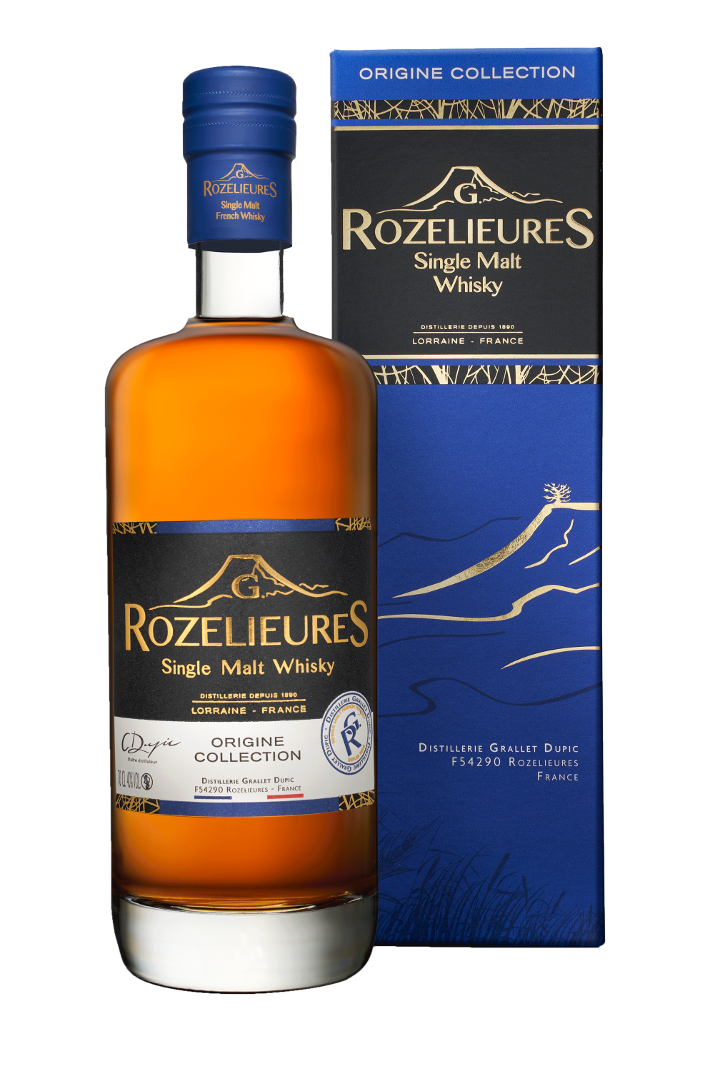 Single Malt G.ROZELIEURES - Originine 70cl - 40%
