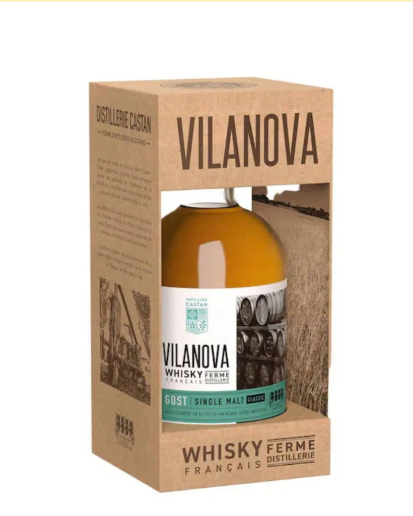 Whisky - Distillerie Castan - Vilanova - Gost - Single Malt - 70 cl