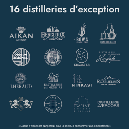Coffret dégustation Whiskies Français