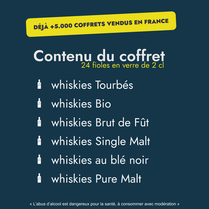 Coffret dégustation Whiskies Français