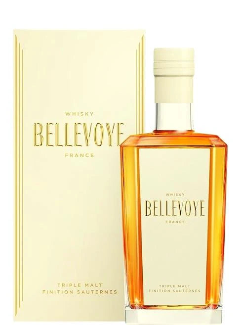 Whisky Français Triple Malt - Bellevoye Blanc - Finition Sauternes 70cl - 40%