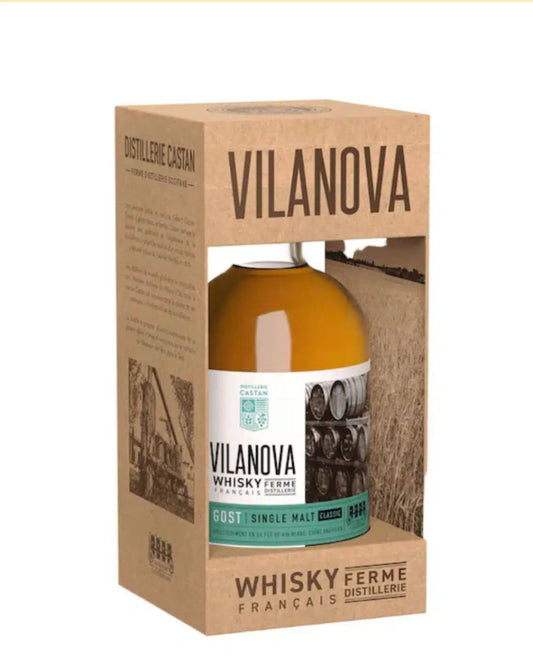 Whisky - Distillerie Castan - Vilanova - Gost - Single Malt - 70 cl